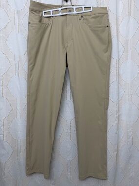 lululemon athletica Men's Stretch Chinos in Khaki